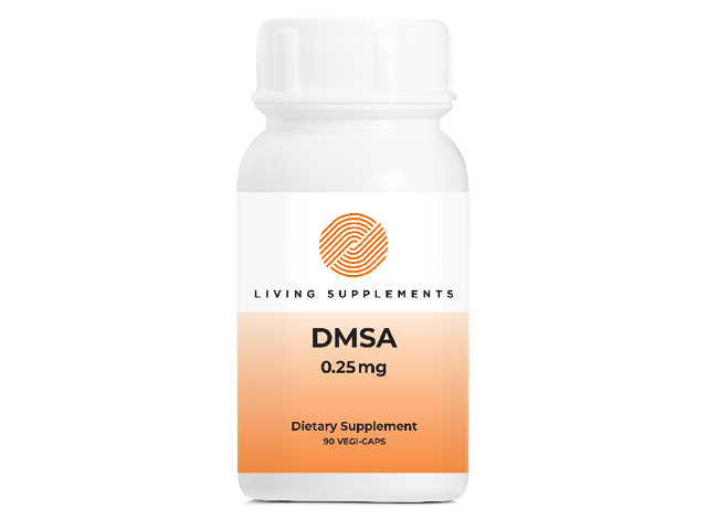 DMSA 0.25mg WITHOUT VIT C (lowest dosage) ***expires 07/2024***